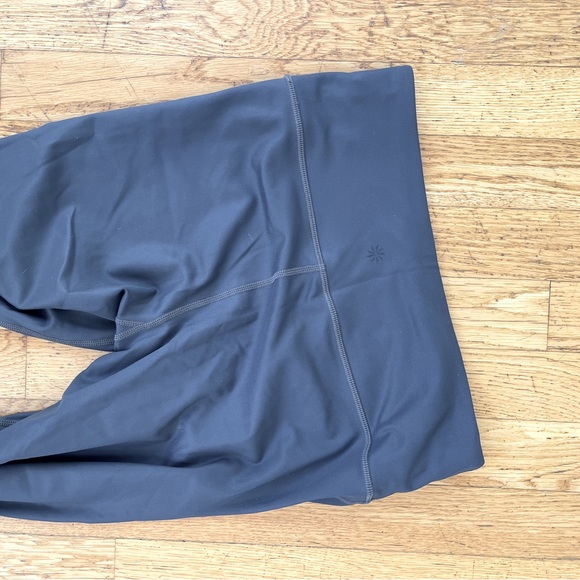 Athleta High Rise Chataranga Tights Yoga Leggings in Small Total Eclipse - Picture 3 of 5